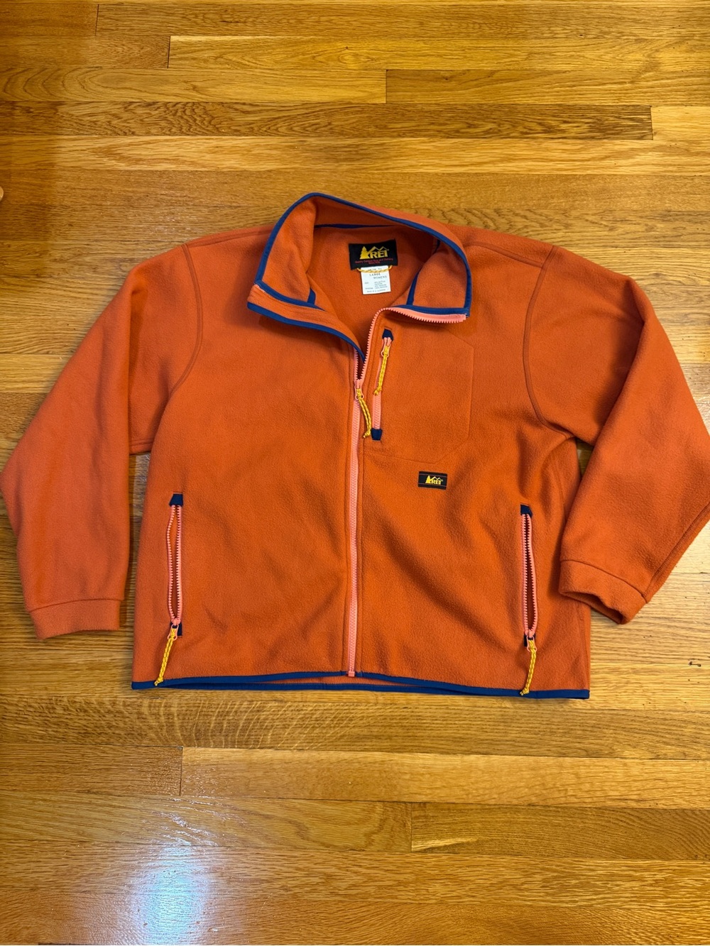 REI Co-op Trailsmith Fleece Jacket in Orange - Size Large